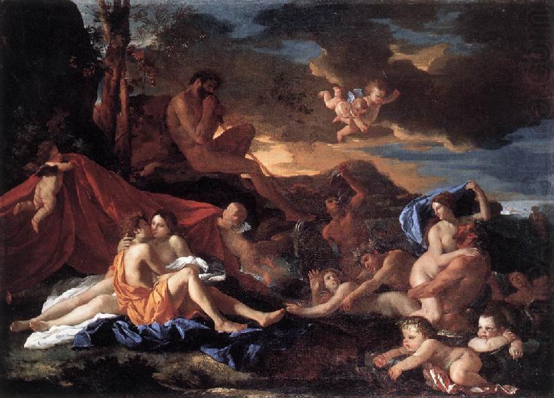 POUSSIN, Nicolas Acis and Galatea stg china oil painting image